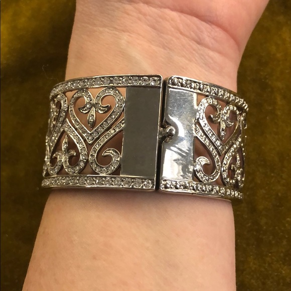 Rhinestone Cuff Bracelet - Picture 4 of 6